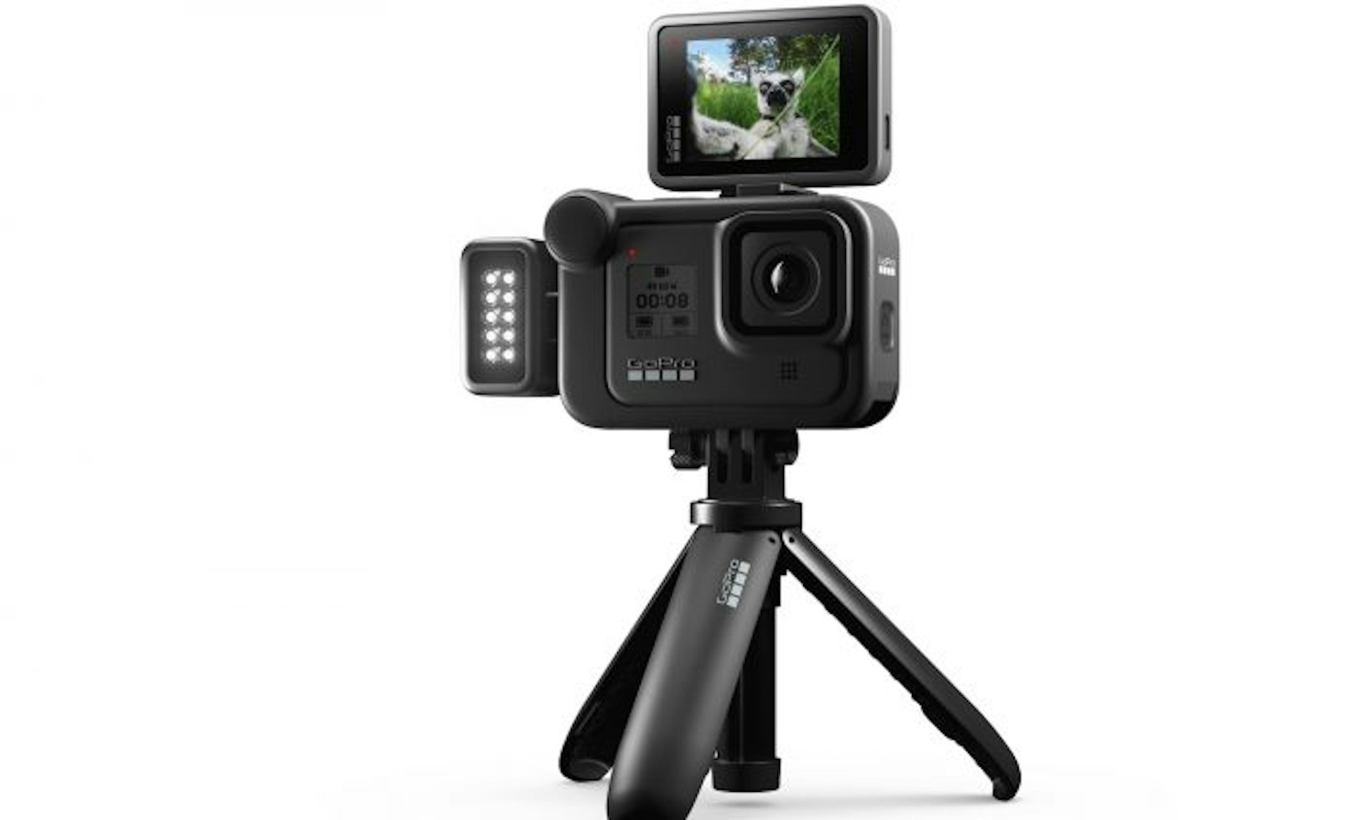 Product shot of the GoPro Hero 8