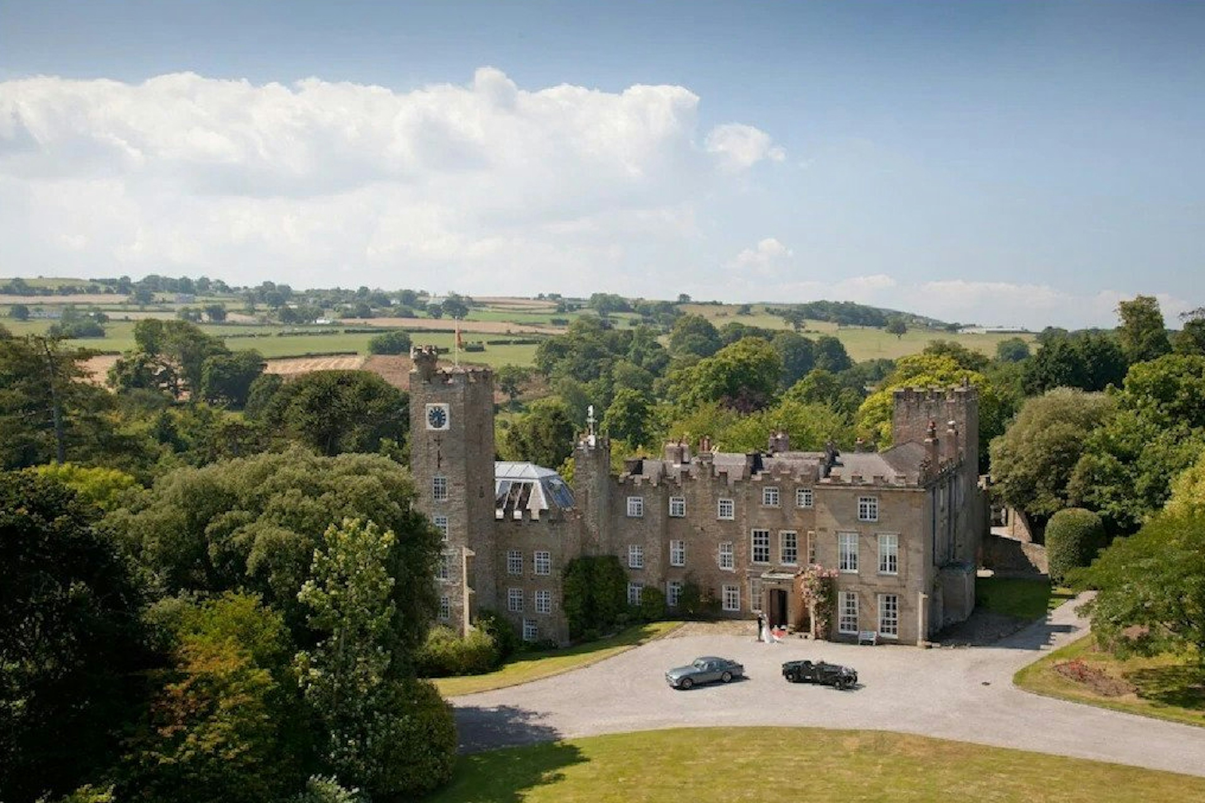 Gyrn Castle in Wales