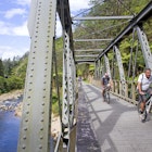 Cyclists on the Hauraki Rail Trail