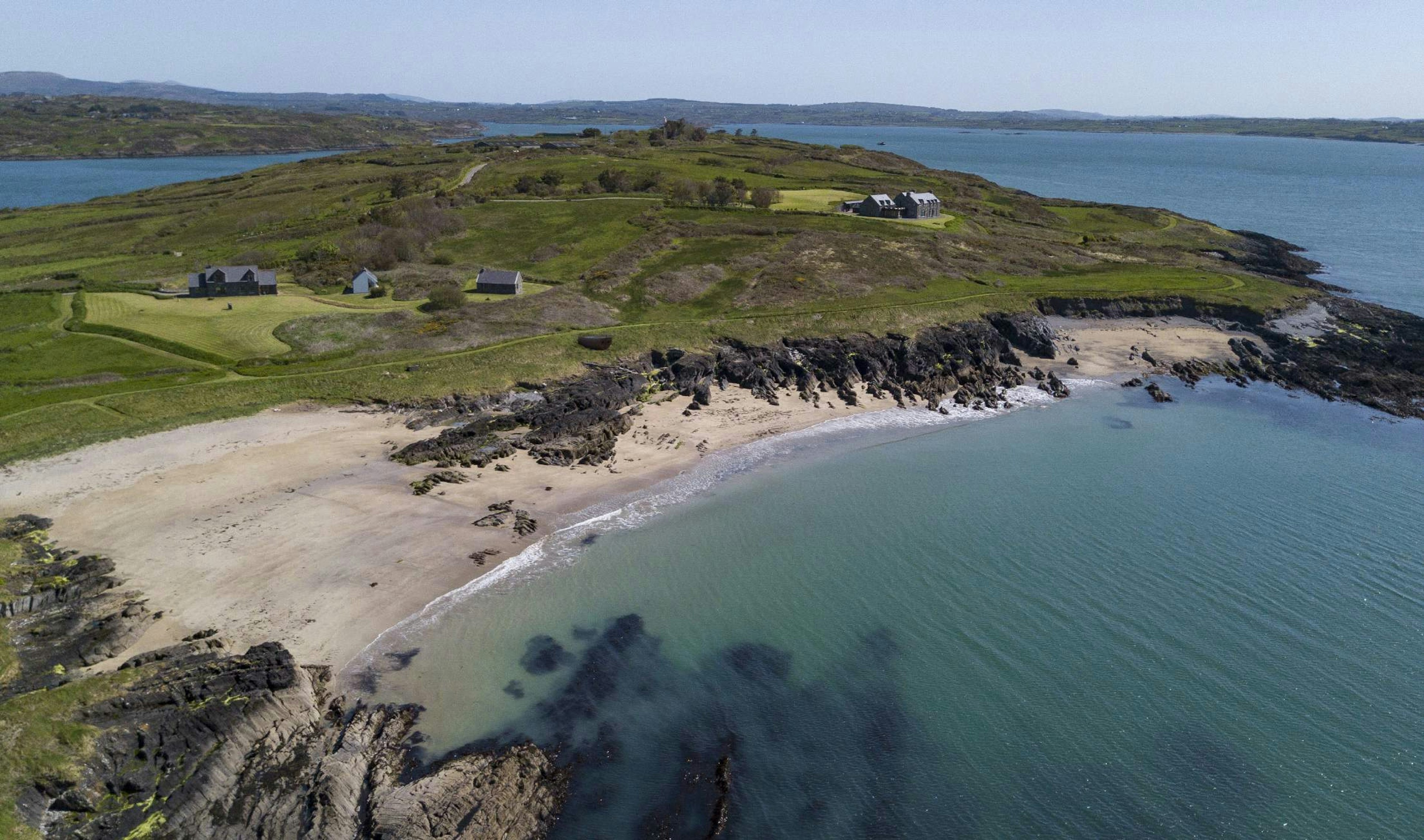 A beach on Horse Island in Cork