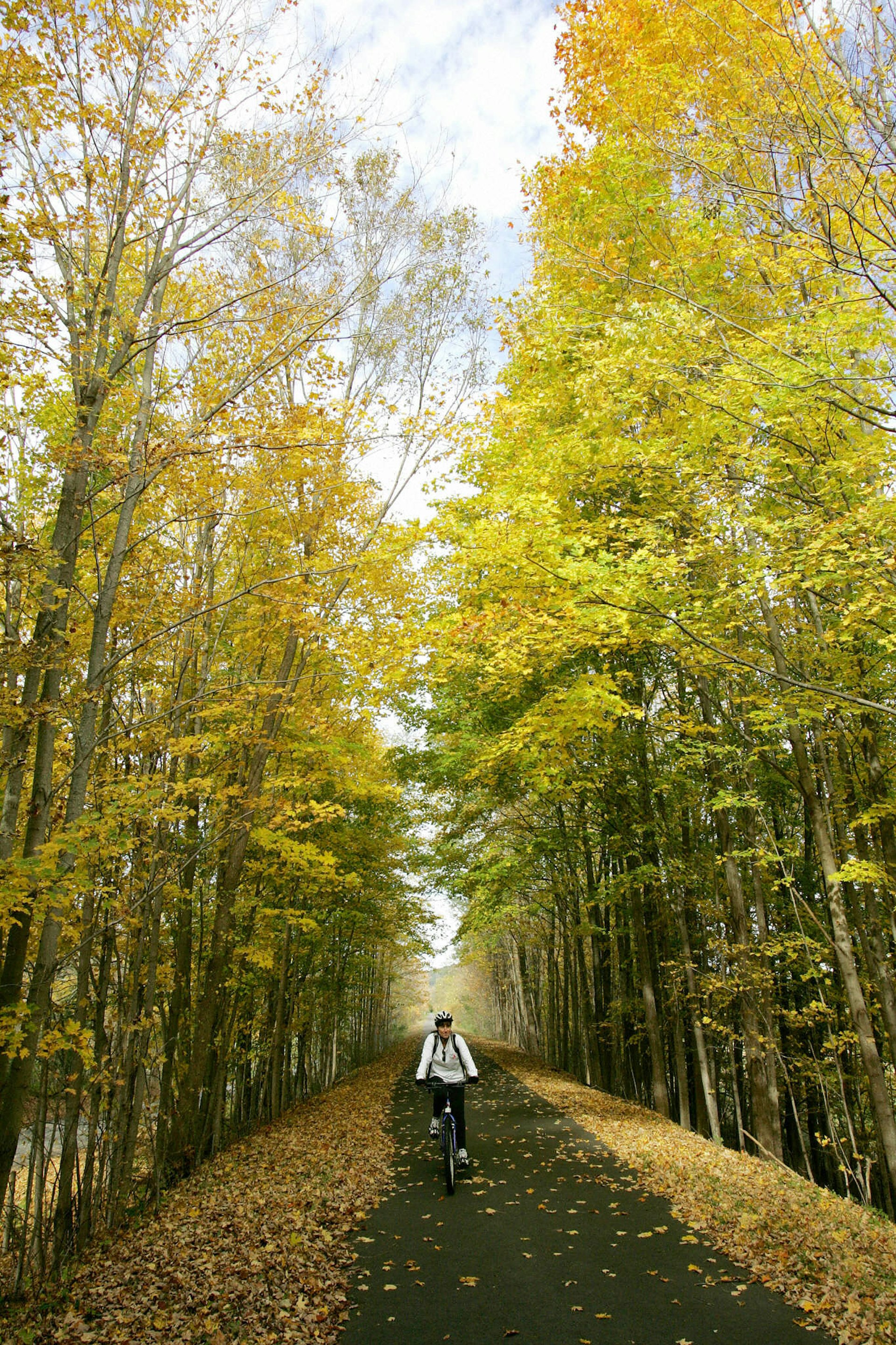 The Hudson Valley Trail is one of three sections on the Empire State Trail