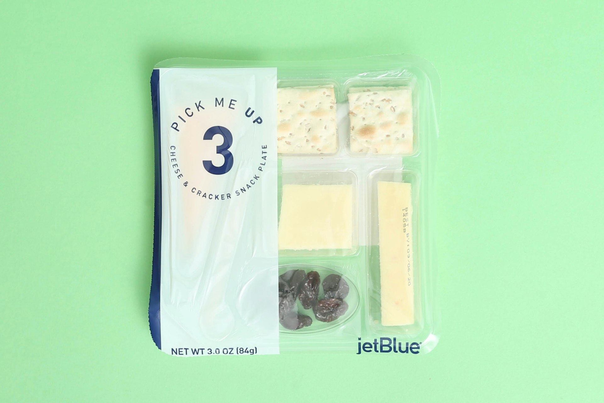The JetBlue cheese pack