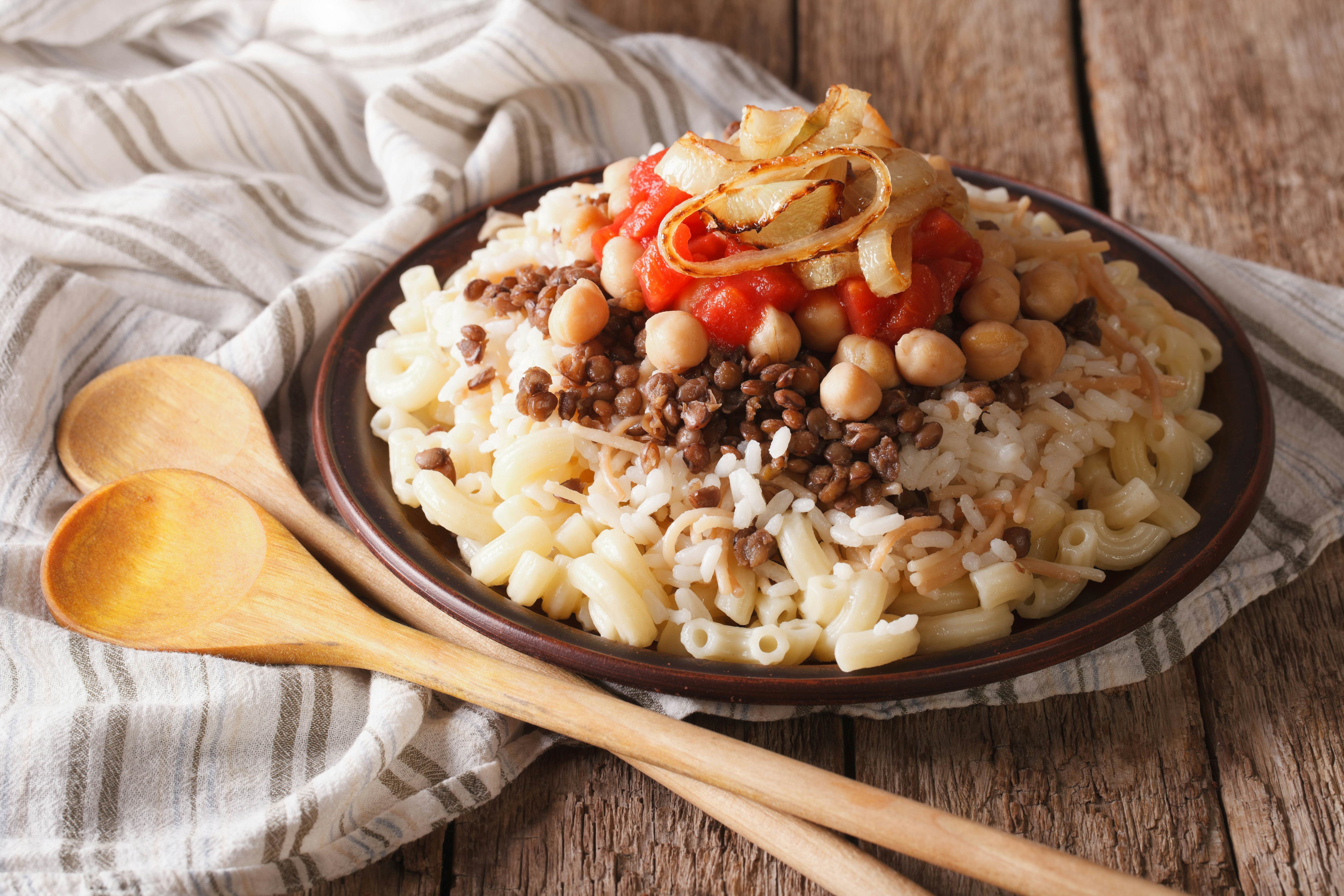 How to make Egyptian kushari Lonely