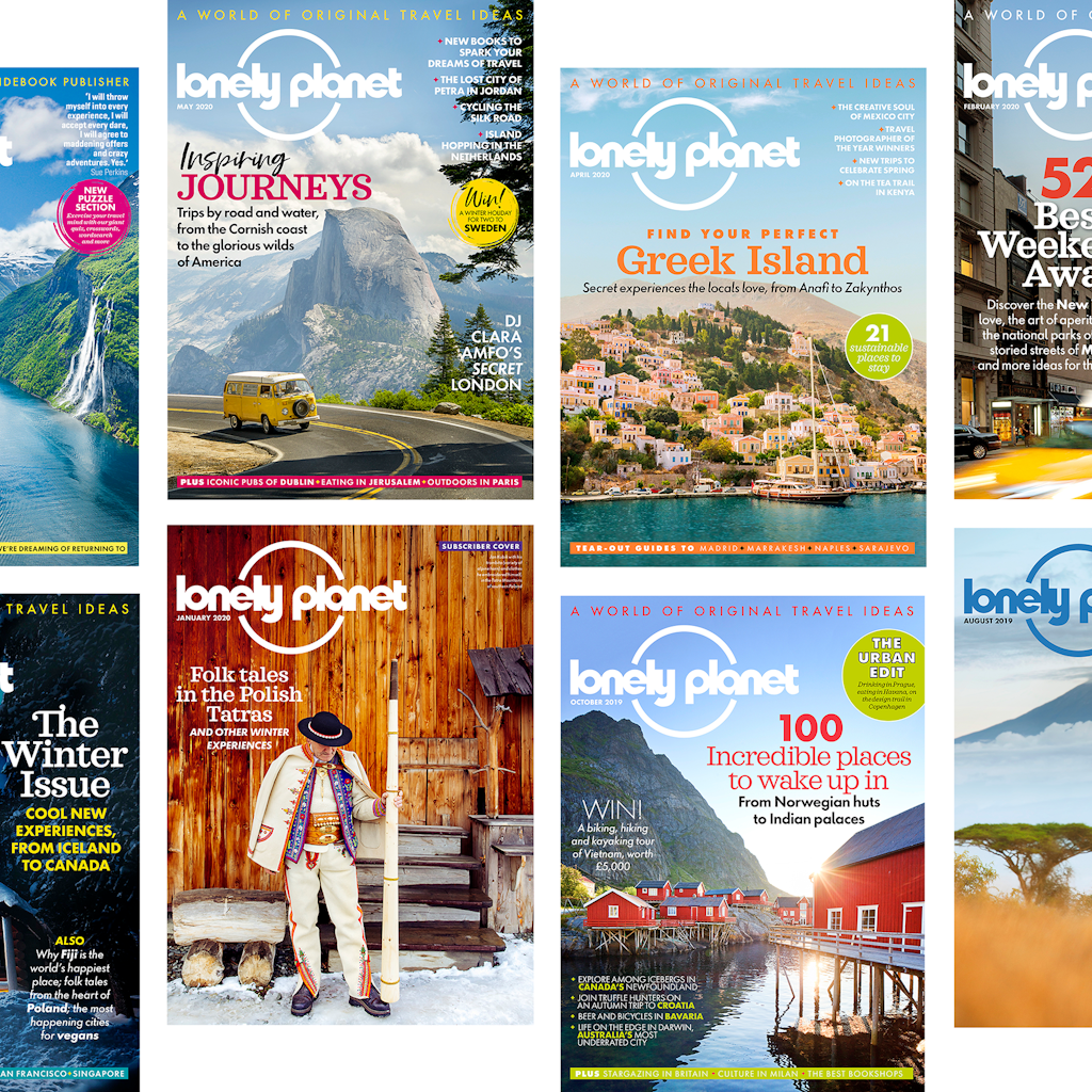 Lonely Planet magazine produced award-winning content for twelve years