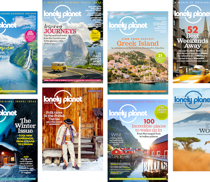 Lonely Planet magazine produced award-winning content for twelve years