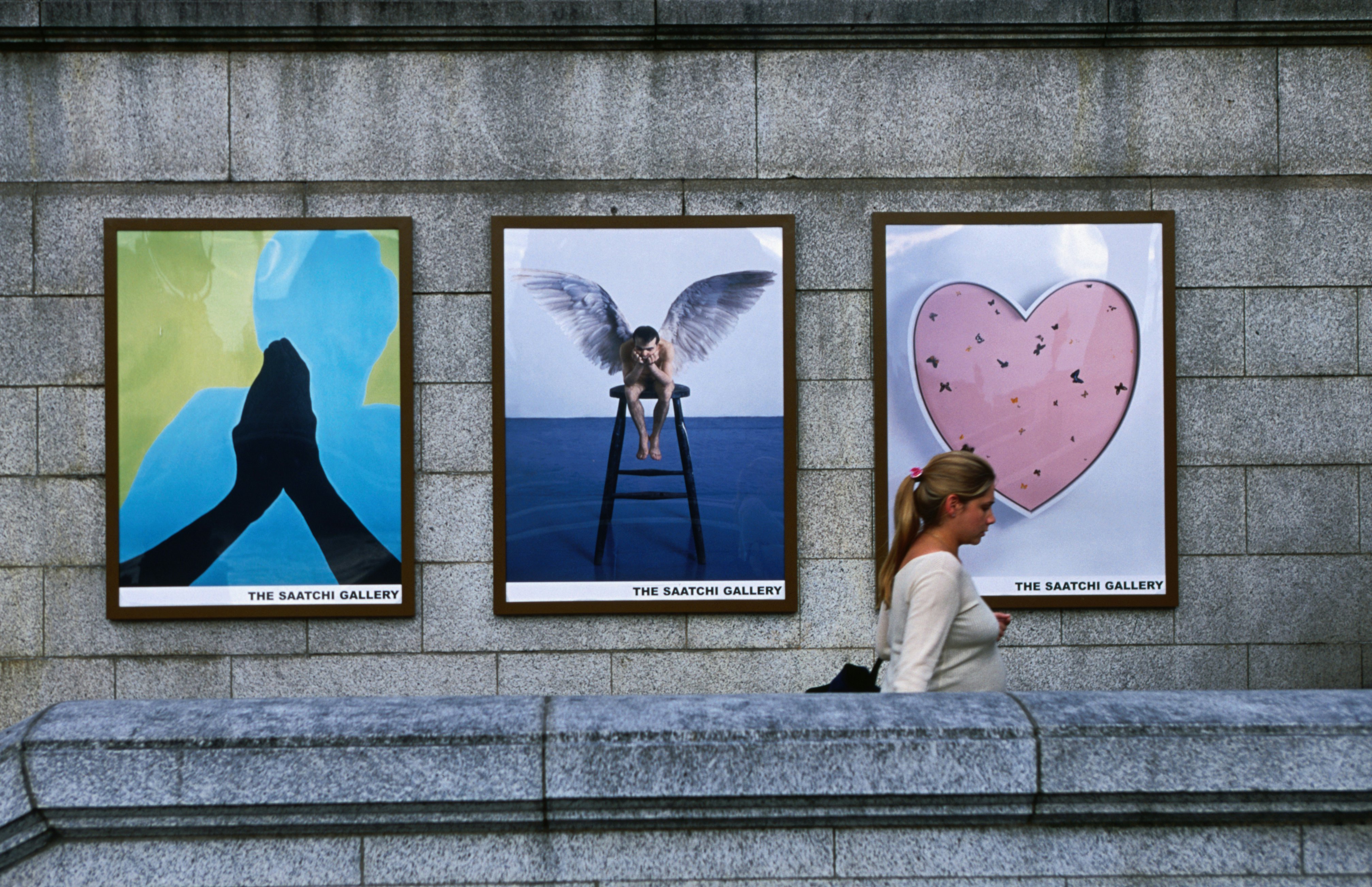 Saatchi Gallery, County Hall, South Bank.