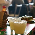 Margaritas at Mijita restaurant.