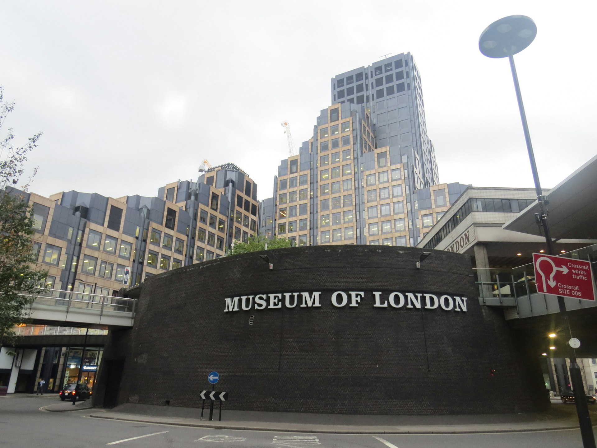 The exterior of the Museum of London in England