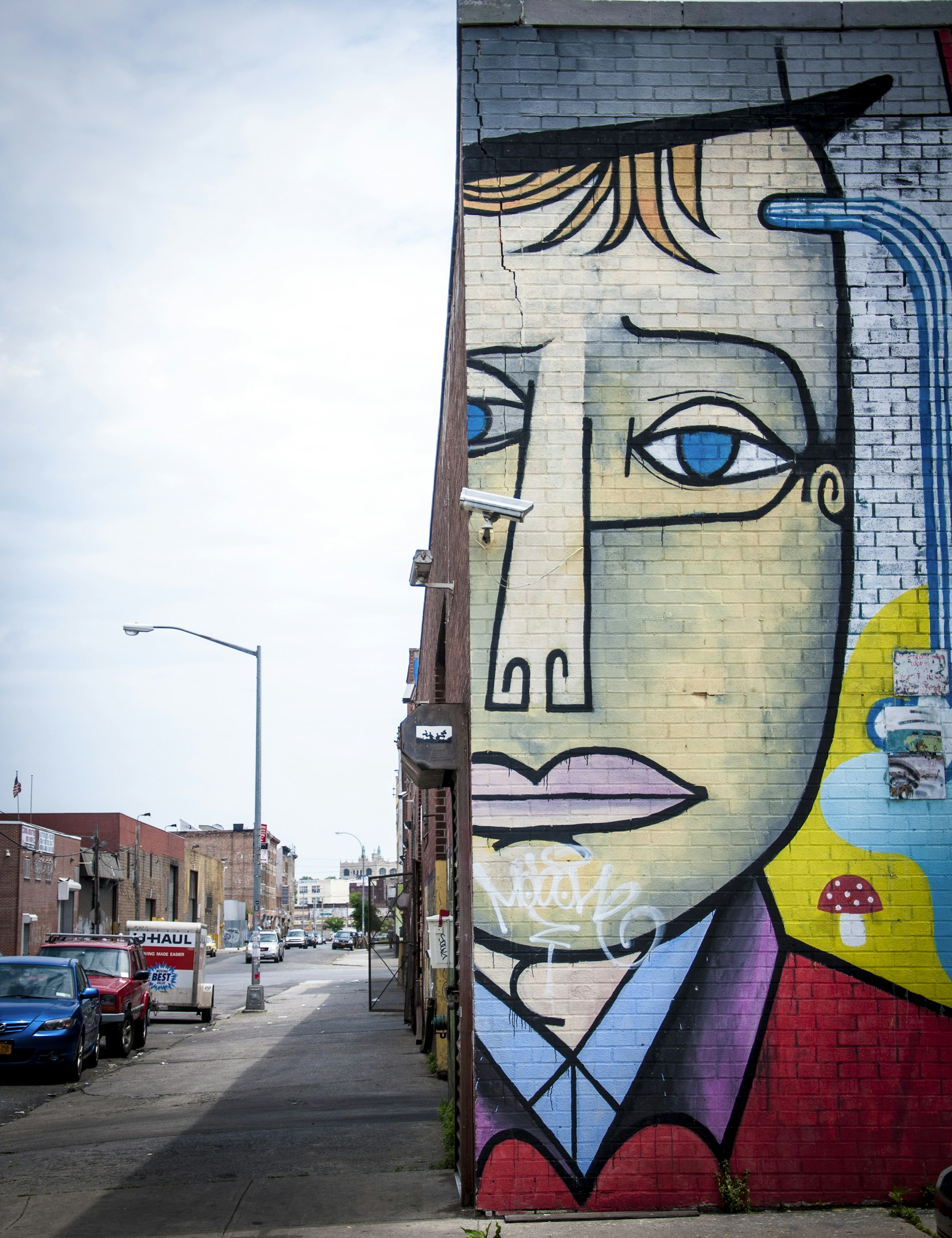 Street art in Williamsburg, Brooklyn