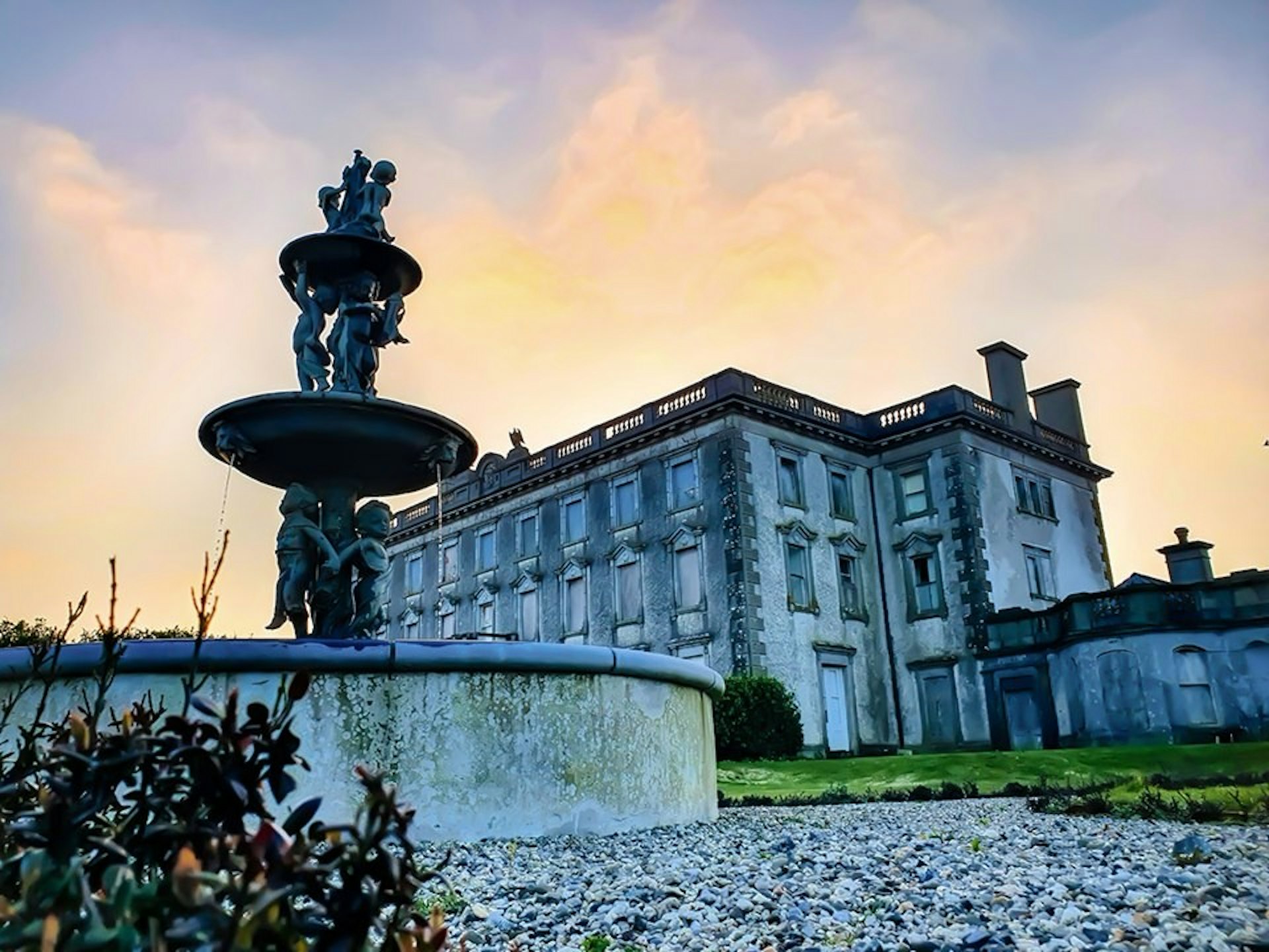 The exterior of Loftus Hall in Wexford