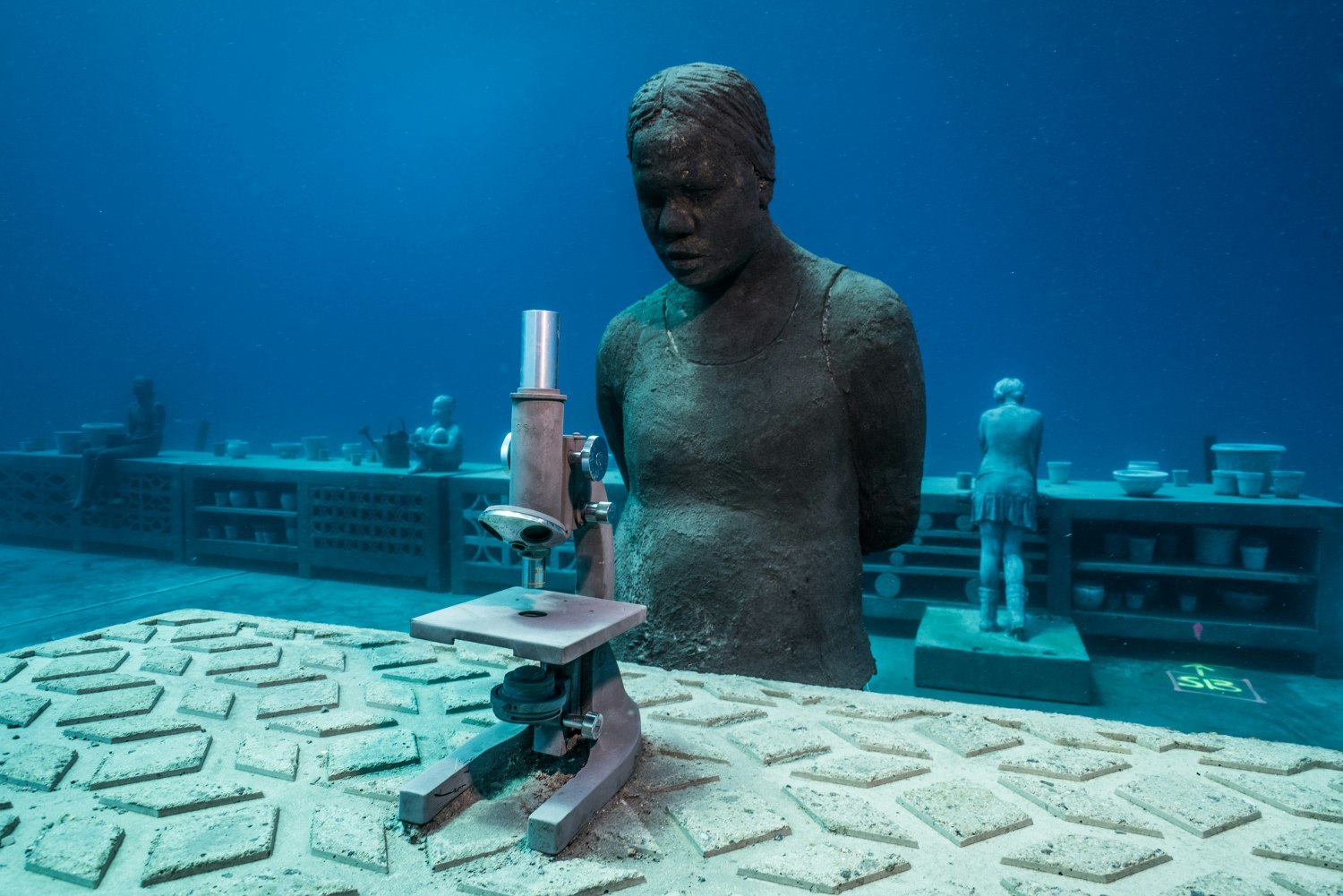 Museum of Underwater Art statue.jpg