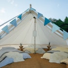 UK glamping company recycles music festival tents
