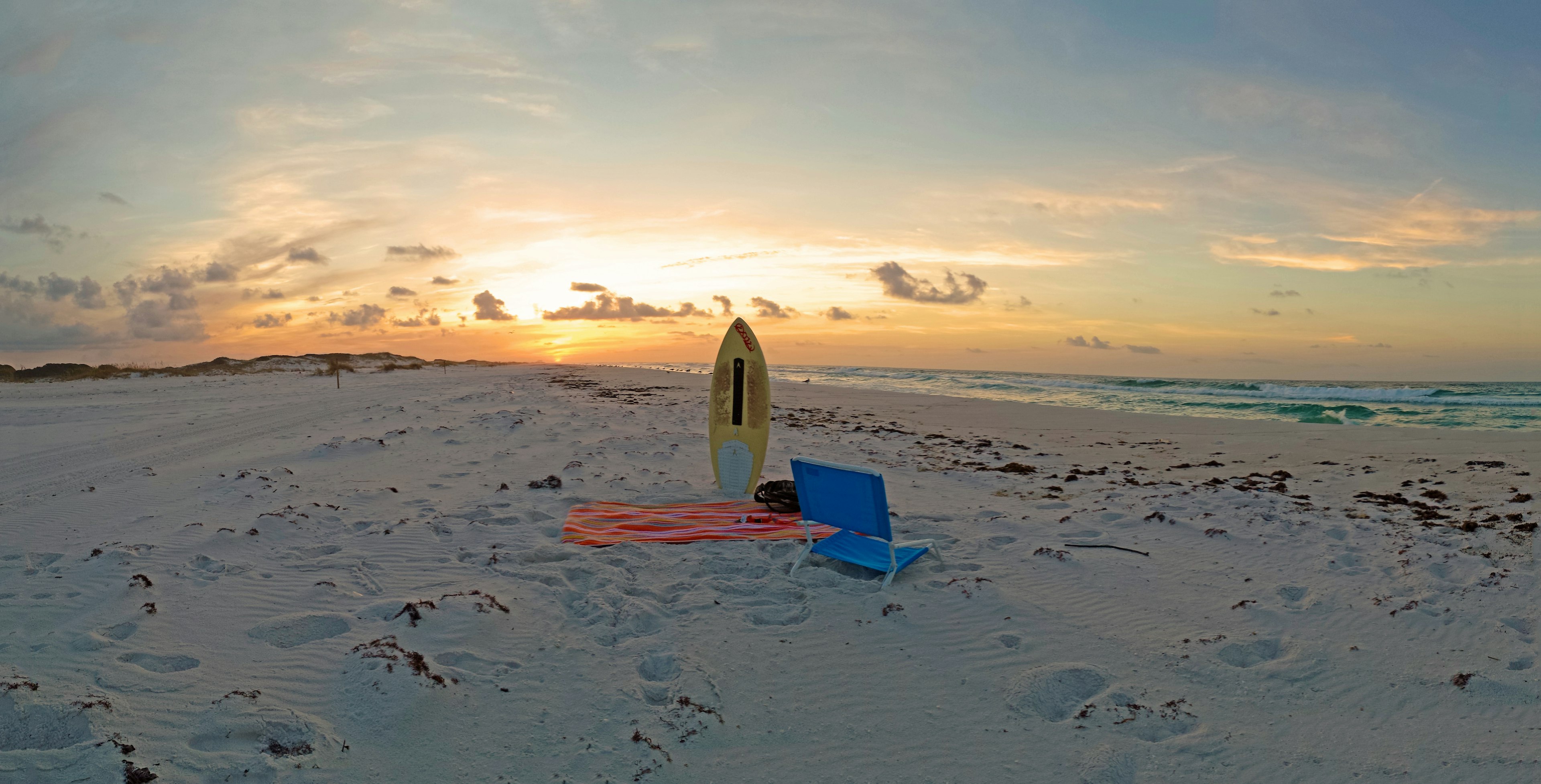 Navarre Beach surf board