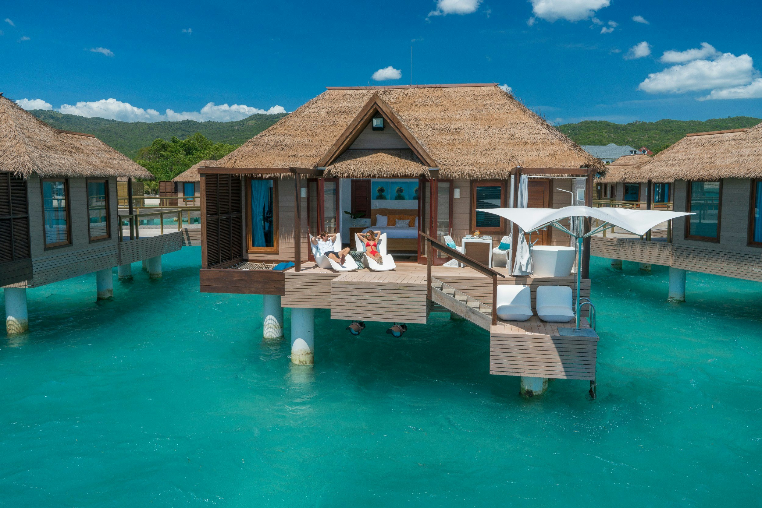 A Sandals South Coast Overwater Bungalow