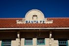 The historic Santa Fe Railway depot in  New Mexico was built in 1909