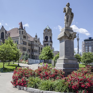 Lackawanna County Courthouse Square, Pennsylvania, USA