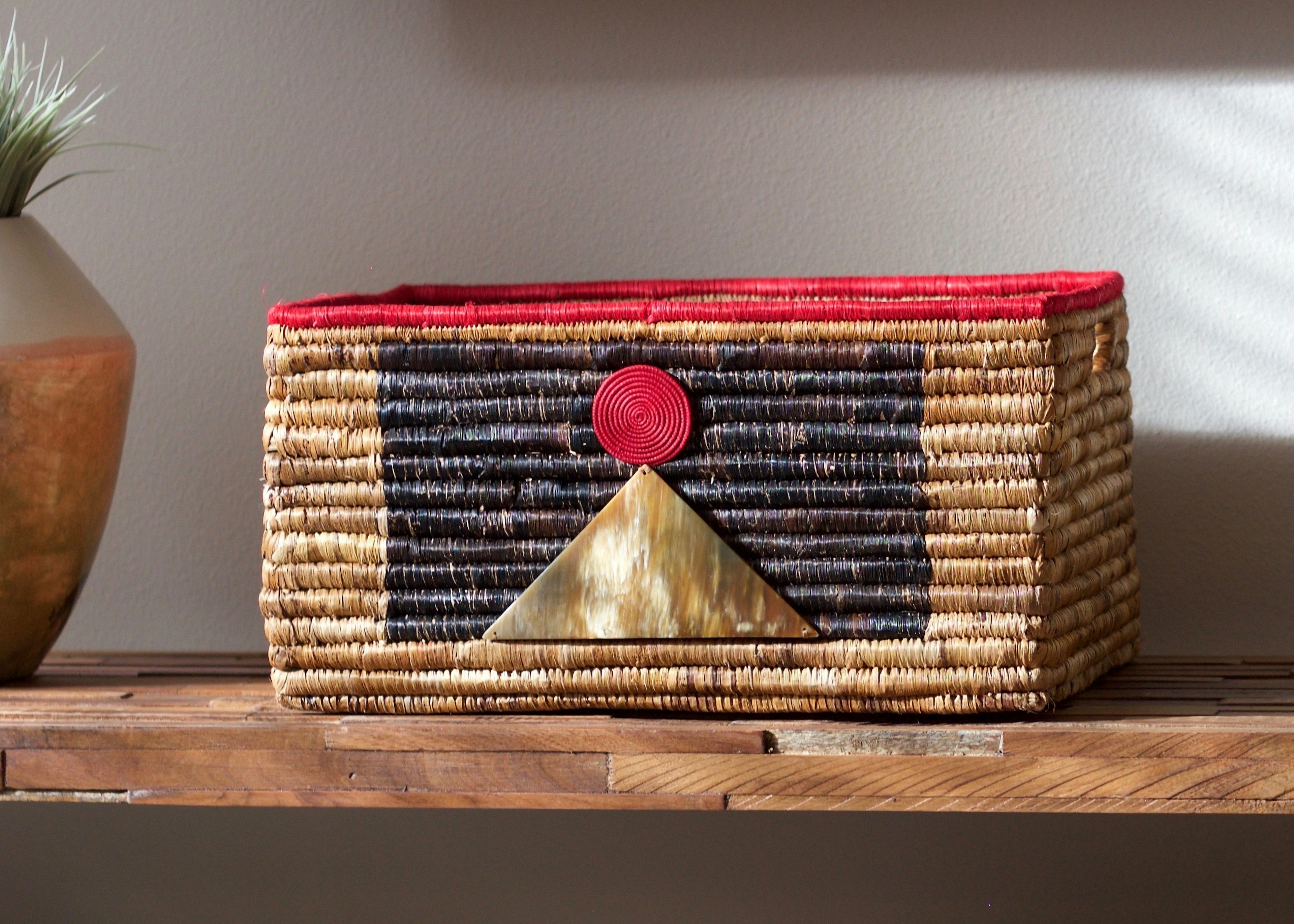 Songa Bedawi modern basket on a shelf