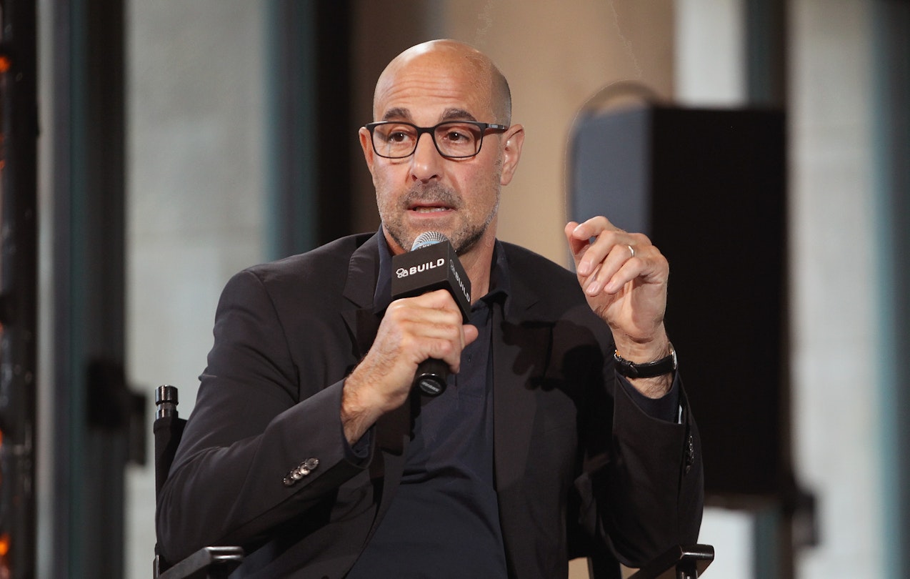 NEW YORK, NY - OCTOBER 21:  Actor/director Stanley Tucci attends AOL BUILD Series Presents: Stanley Tucci Discusses His Cookbook "The Tucci Table" at AOL Studios In New York on October 21, 2014 in New York City.  (Photo by Jim Spellman/WireImage)