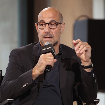 NEW YORK, NY - OCTOBER 21: Actor/director Stanley Tucci attends AOL BUILD Series Presents: Stanley Tucci Discusses His Cookbook "The Tucci Table" at AOL Studios In New York on October 21, 2014 in New York City. (Photo by Jim Spellman/WireImage)