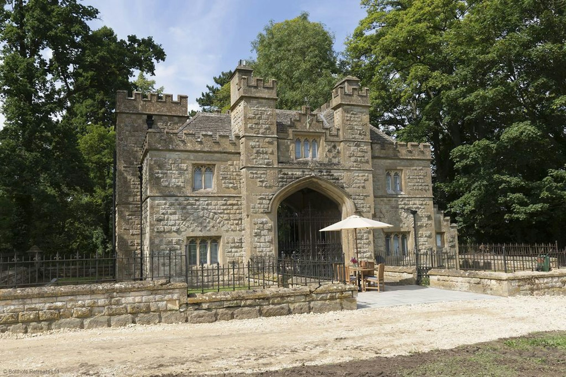 Sudeley Castle Gatehouse in the Cotswolds