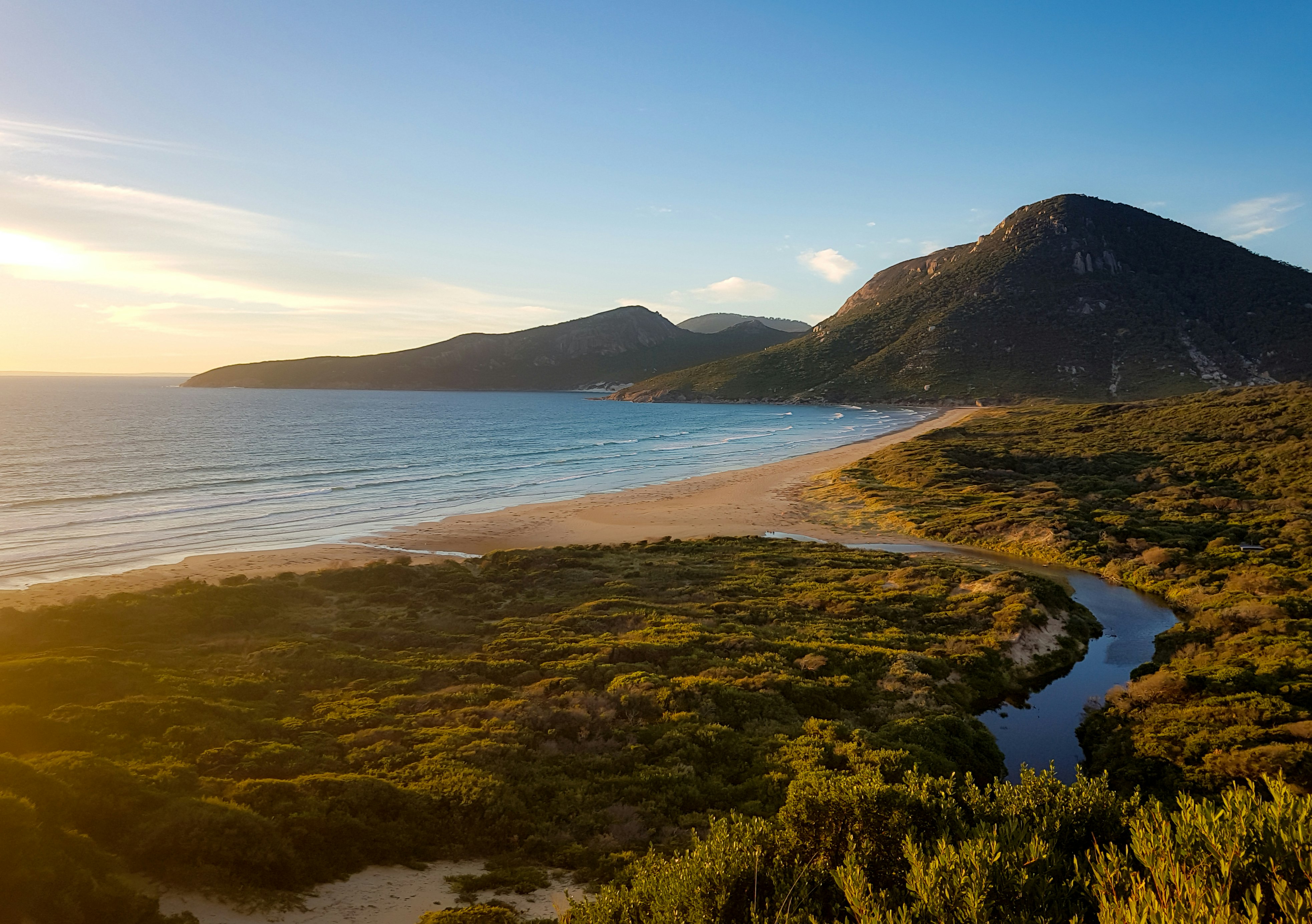 View from the campsite in Wilsons Promontory