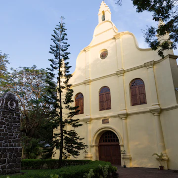 KOCHI, KERALA, INDIA - 2014/12/03: St. Francis Church in Kochi was originally built in 1503. t is the oldest European church in India and consequently is of historical importance as witness to the European colonial struggle in India. Vasco da Gama died in Kochi in 1524 when he was on his third visit to India. His body was originally buried at St Francisco Kochi but his remains were moved to Lisbon in later years. (Photo by John S Lander/LightRocket via Getty Images)