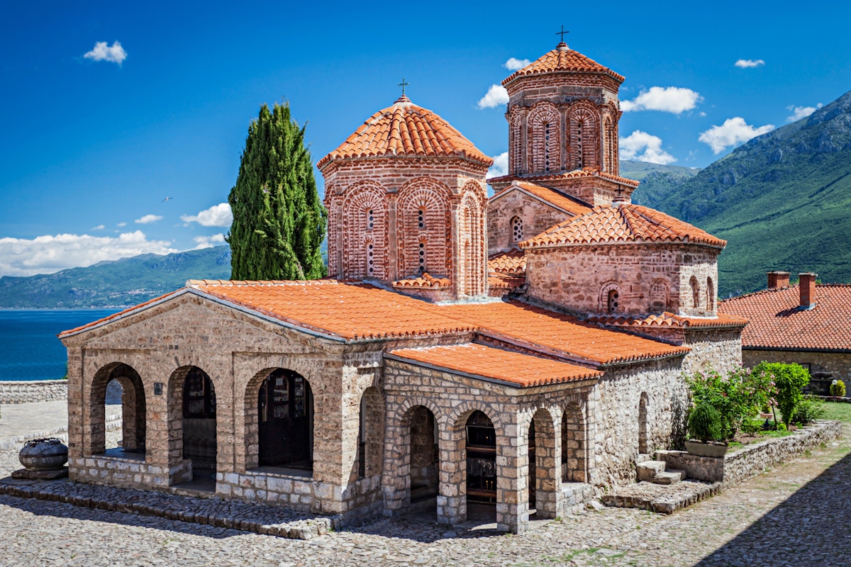 Saint Naum Monastery near Ohrid in Macedonia