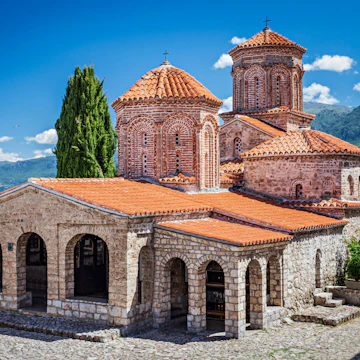 Saint Naum Monastery near Ohrid in Macedonia