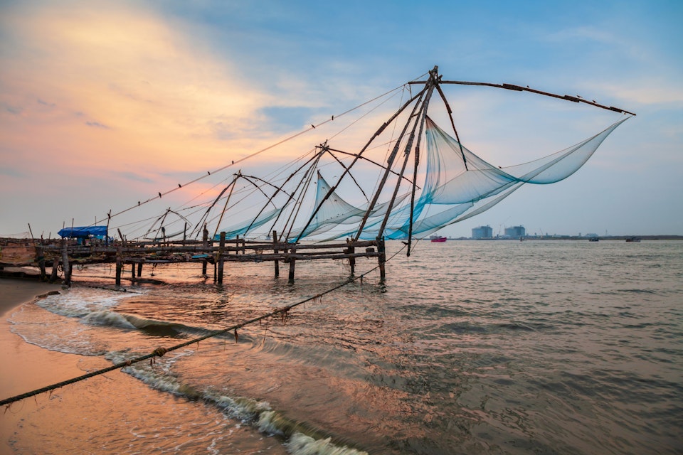Chinese Fishing Nets, Kochi (Cochin), Kerala