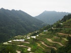 The road to the Miao village of Paimo is lined with rice terraces.