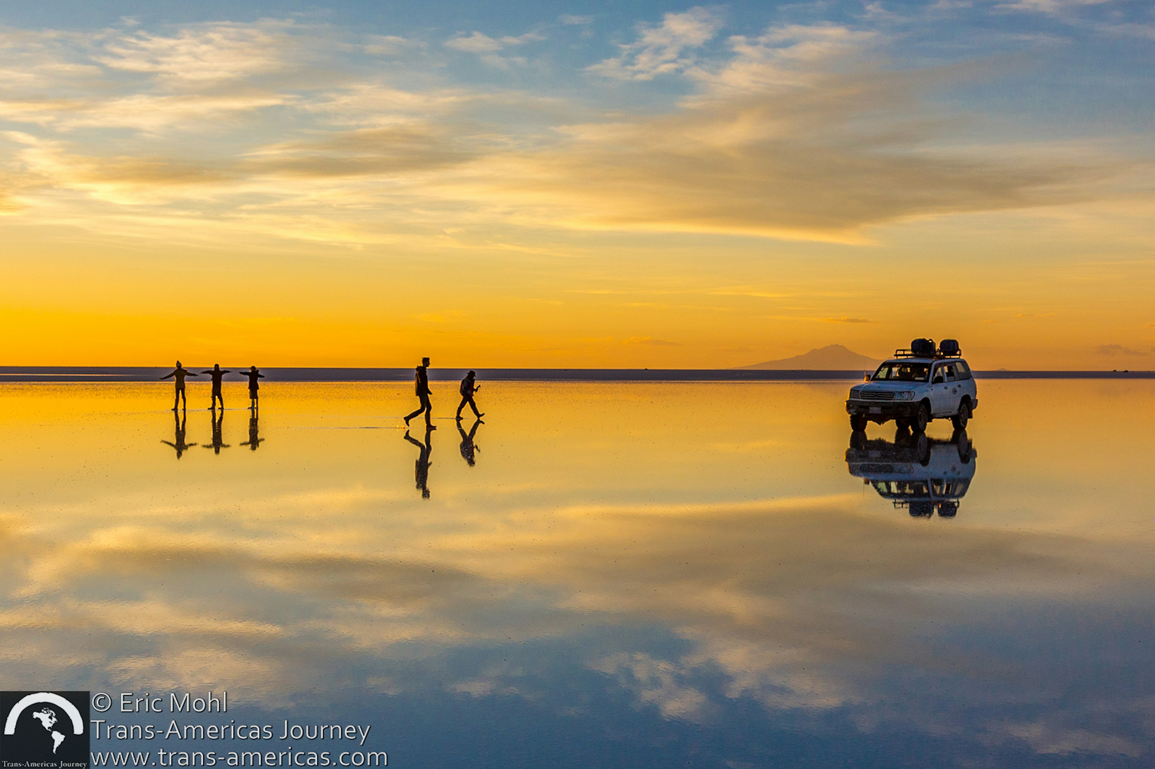 Salar de Uyuni in Bolivia