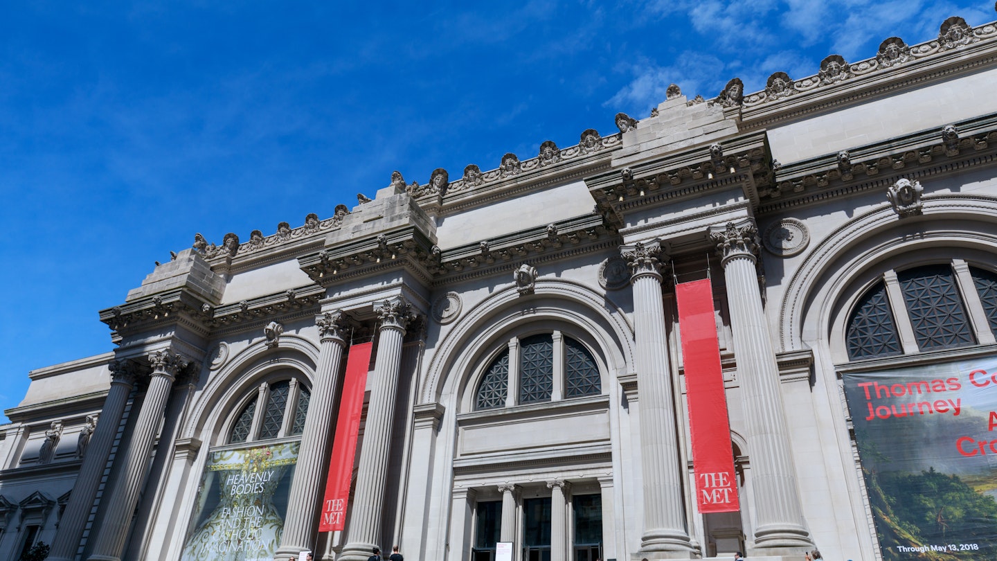 May 12, 2018: The Metropolitan Museum of Art located in New York City, is the largest art museum in the United States and one of the ten largest in the world.