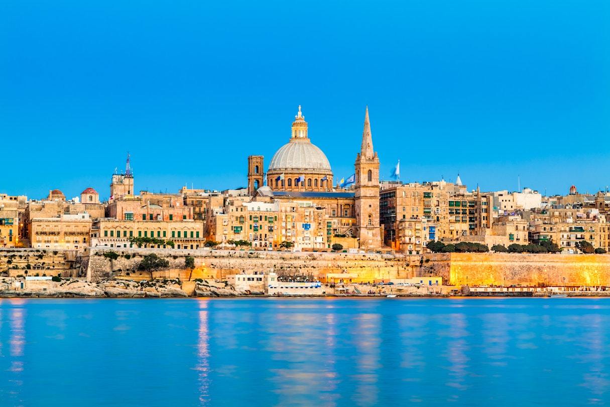 Valletta skyline, Malta.