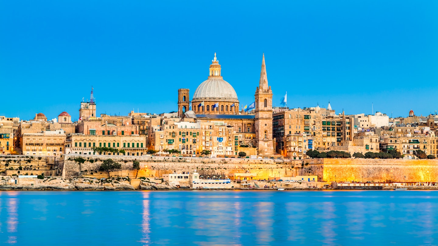 Valletta skyline, Malta.