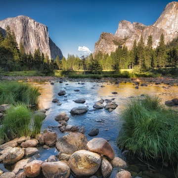 Typical view of the Yosemite National Park.