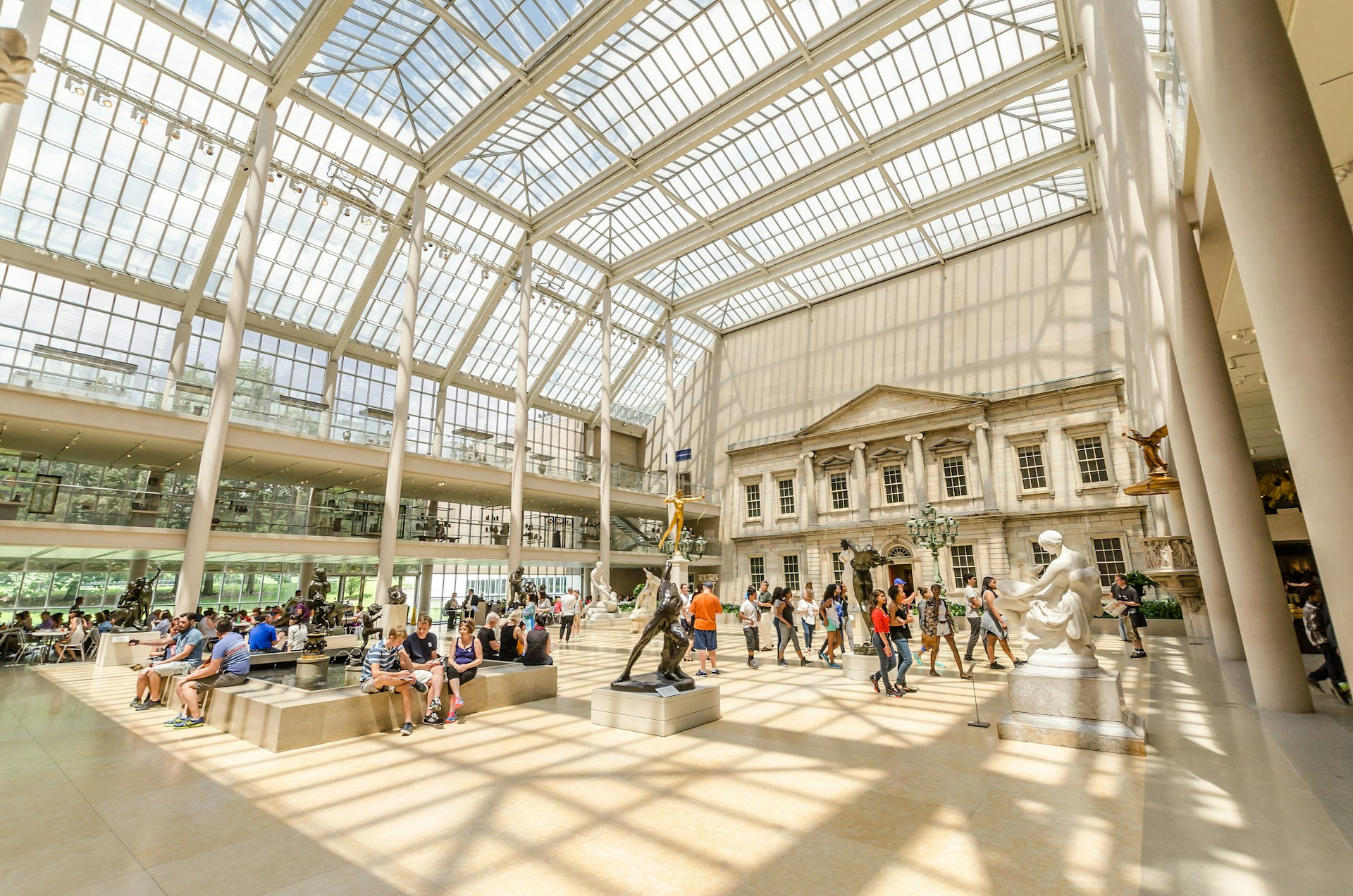 The Charles Engelhard Court in the American Wing of the Metropolitan Museum of Art