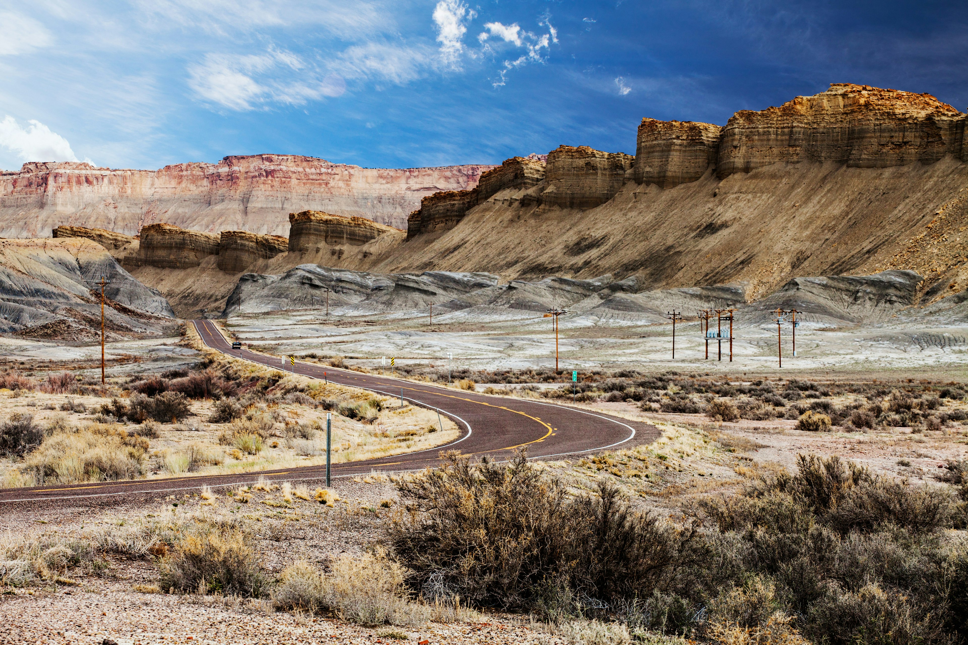 Scenic Byway 12 (Utah State Hwy 12) in Utah, USA