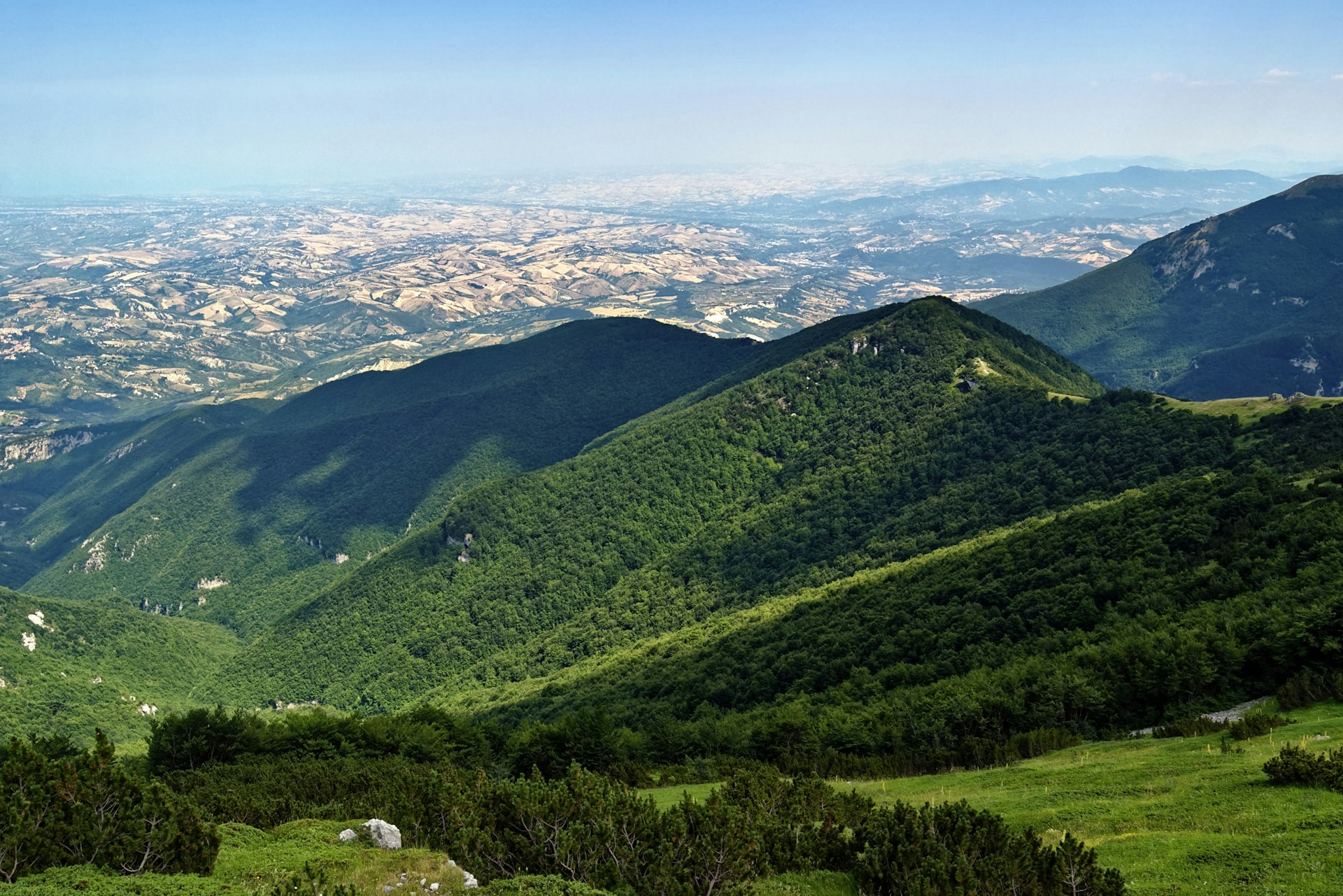 Majella mountains landscape, Apennines