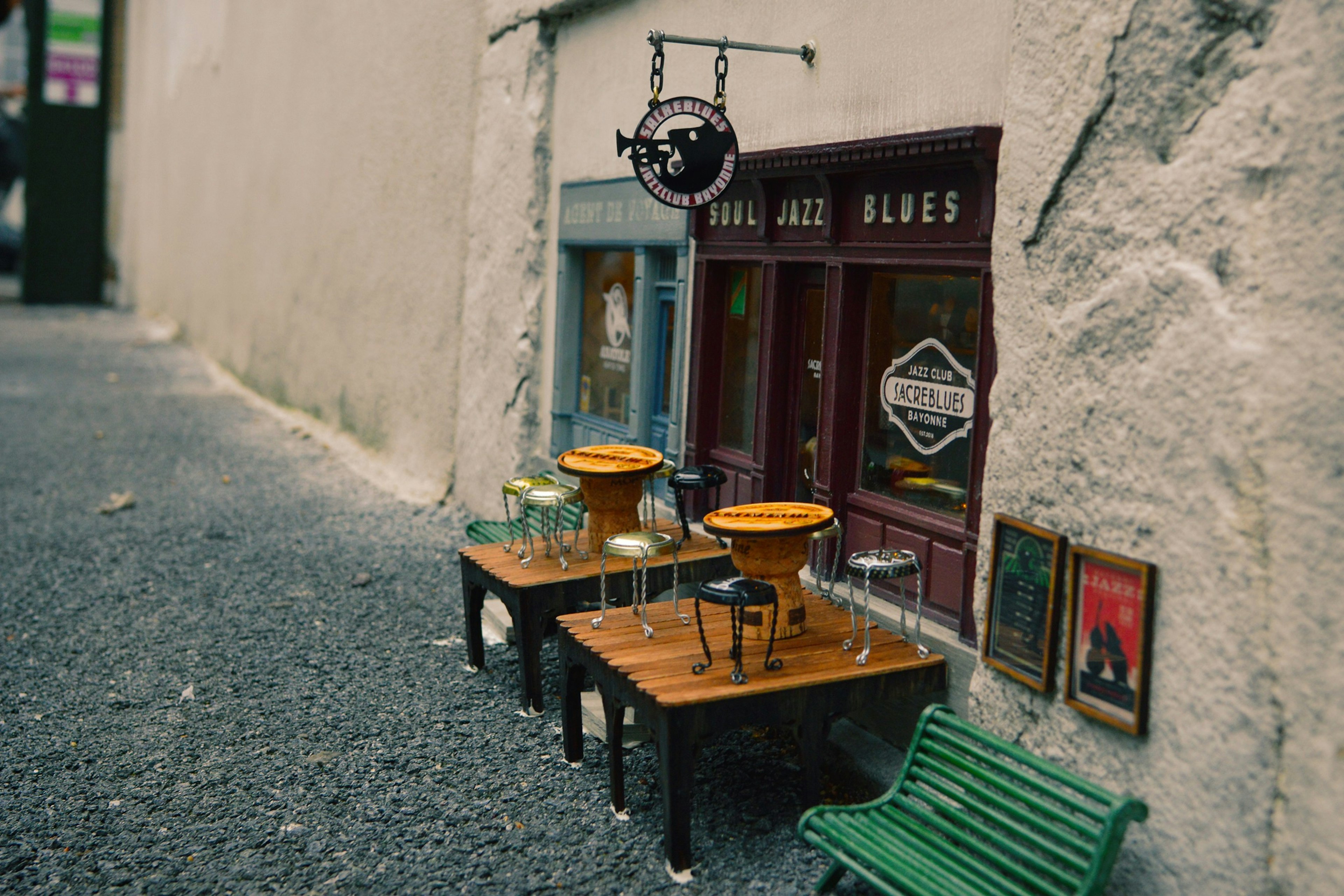 The exterior of a mice-themed shop by AnonyMouse in Sweden