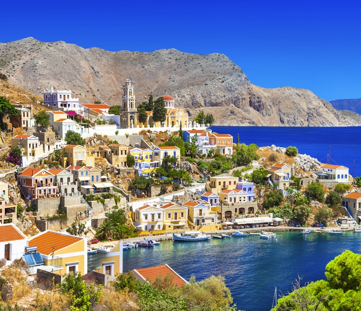Harbour at Symi.