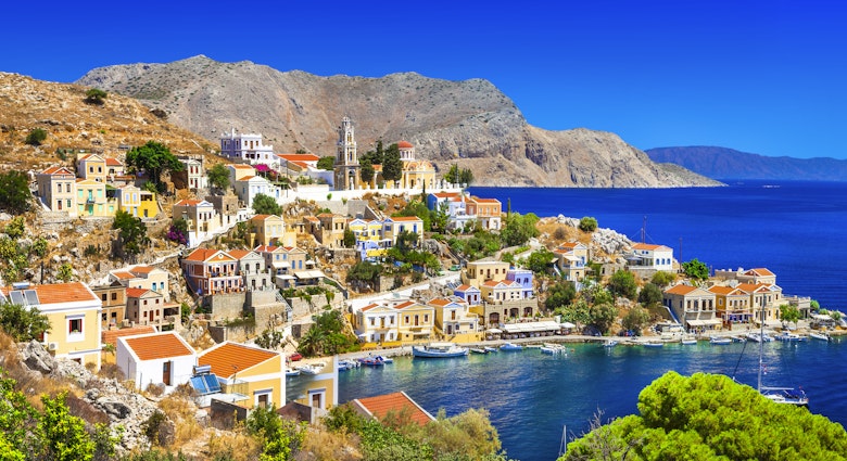 Harbour at Symi.
