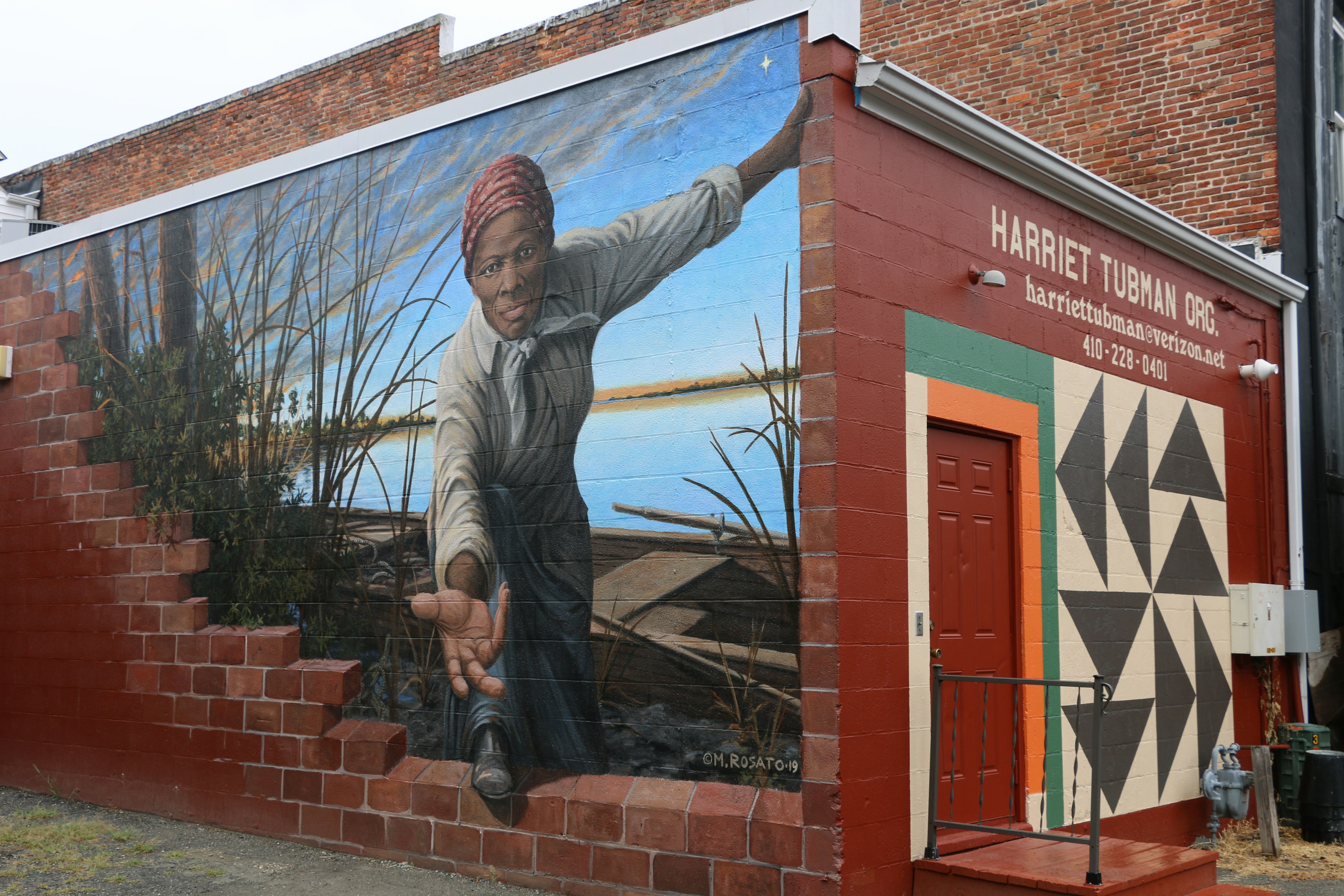 Harriet Tubman mural