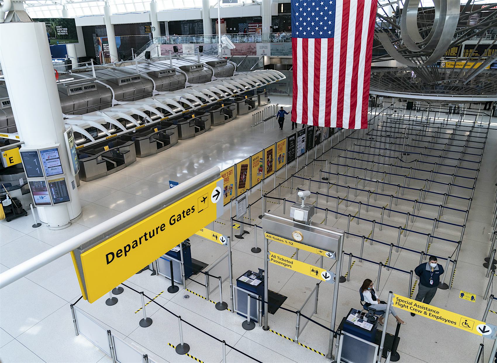 John F. Kennedy (JFK) airport in Queens, NY US Airport