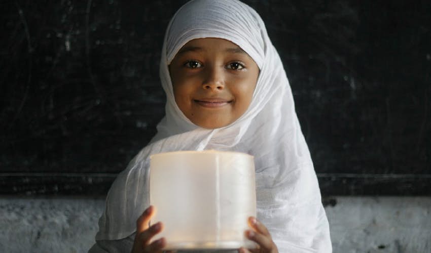 The Give Luci program puts lights in the hands of people who need it most.