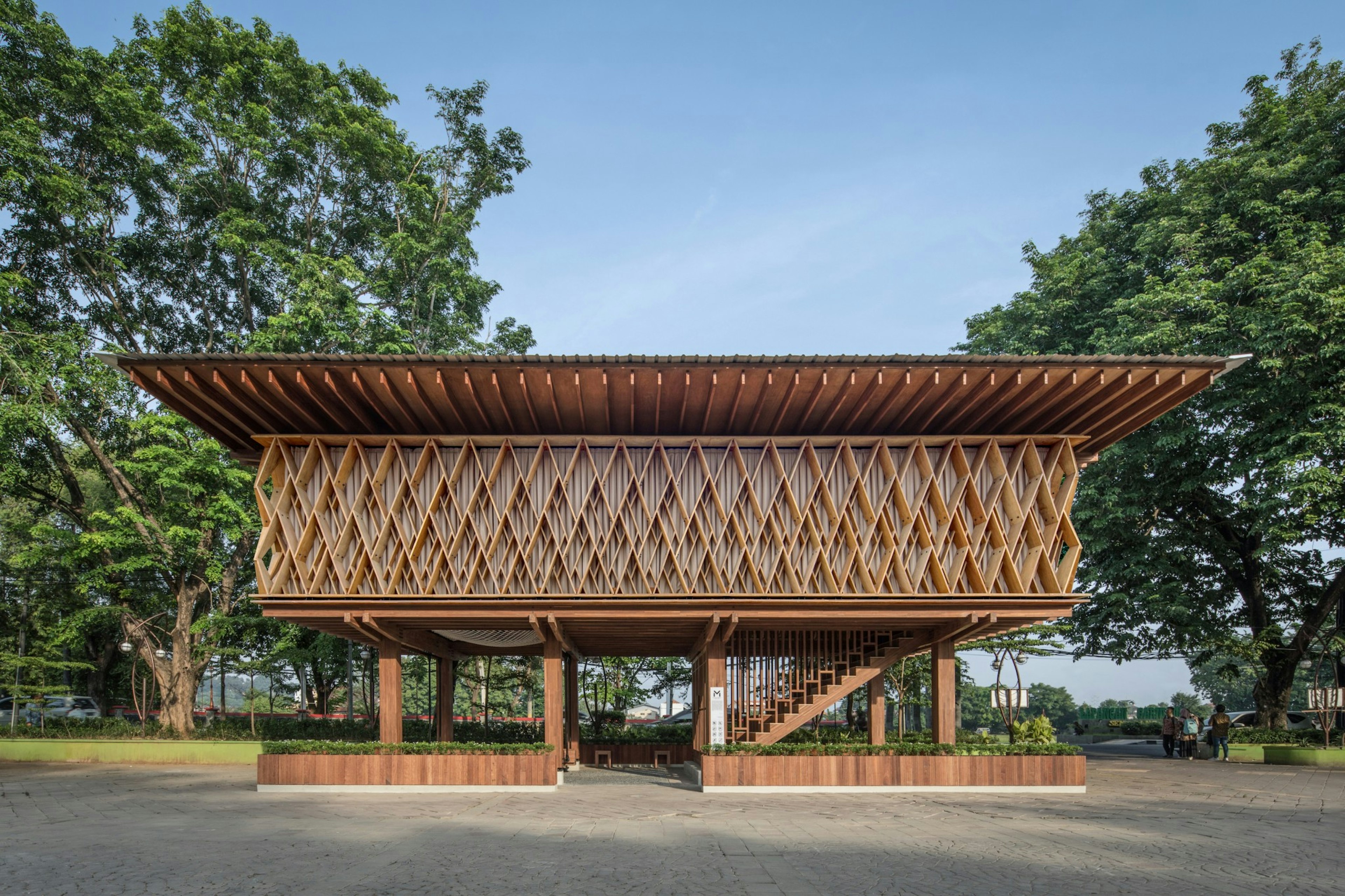 Microlibrary Warak Kayu in Indonesia