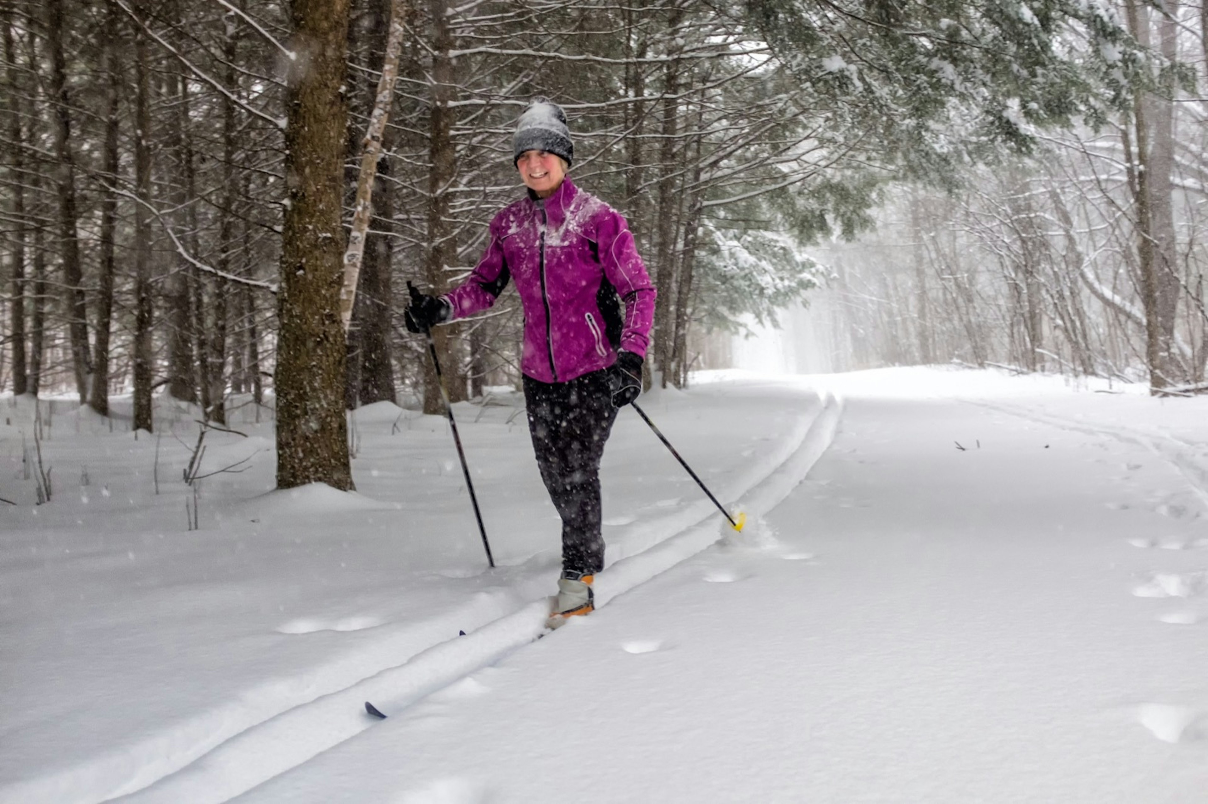 1st cross country ski of the season