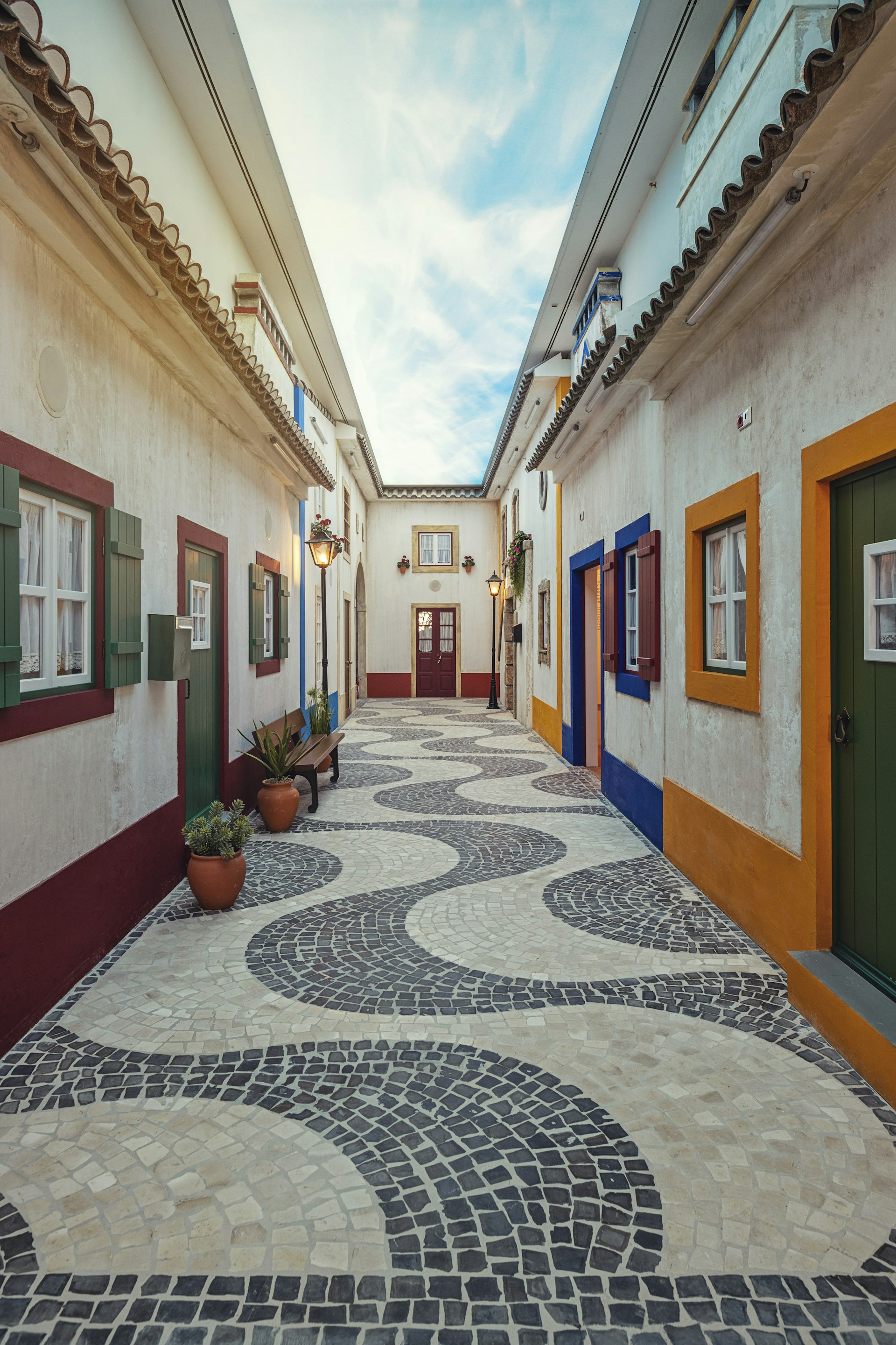 Traditional alleyways in Porto