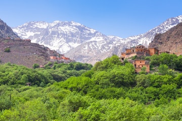 Kasbah du Toubkal, in the Atlas Mountains.