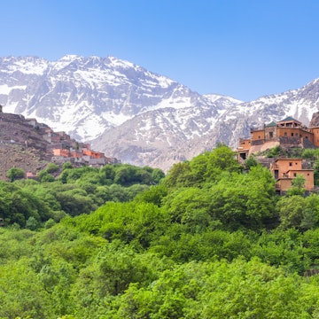 Kasbah du Toubkal, in the Atlas Mountains.