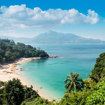 Kamala Beach in Phuket, Thailand.